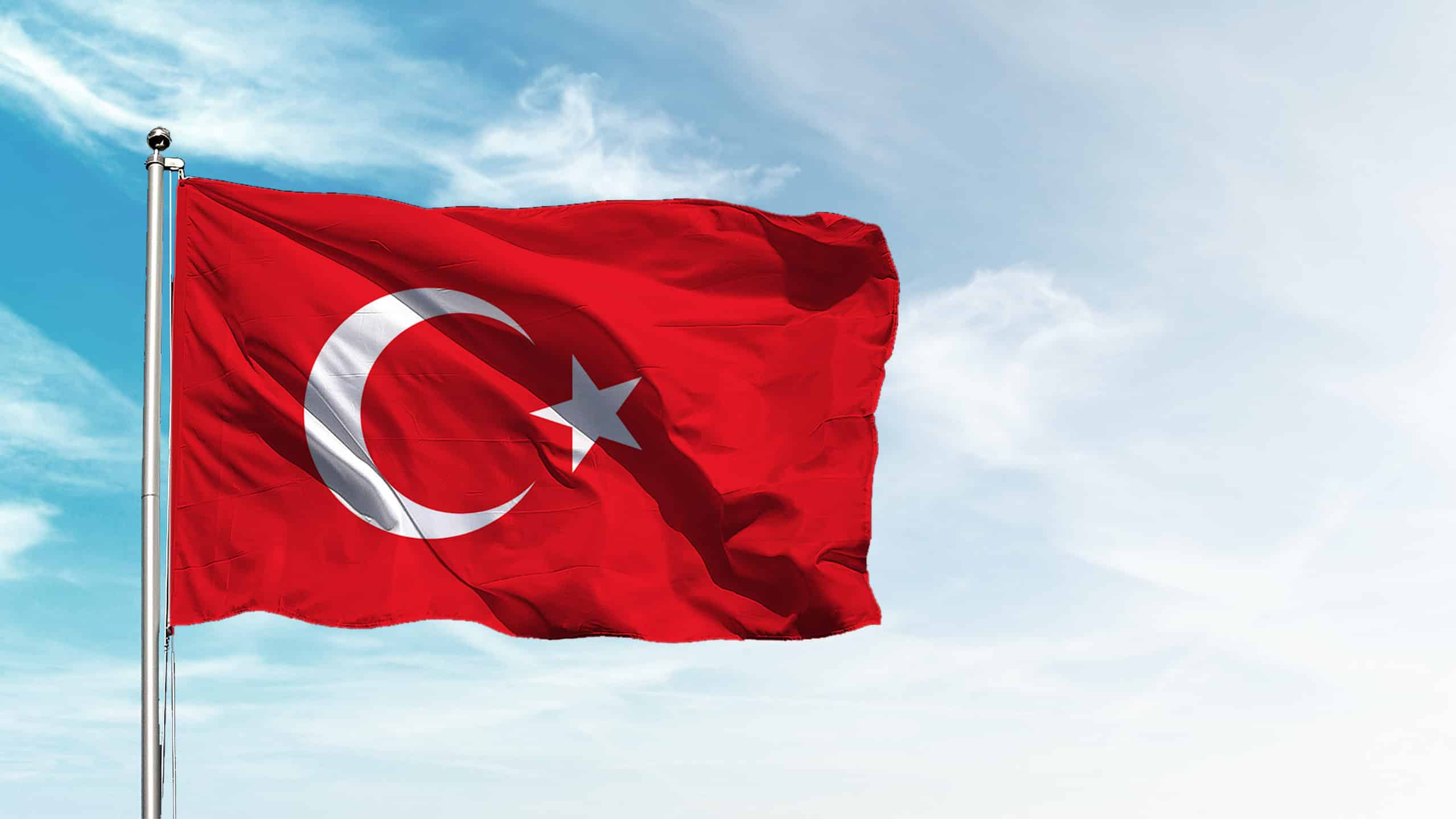 معرفی کشور ترکیه- پرچم ترکیه
